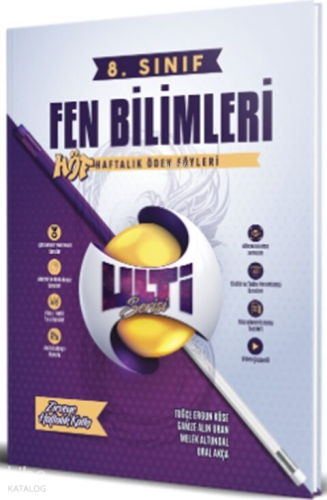 Bes Yayınları 8. Sınıf LGS Fen Bilimleri Ulti Serisi Haftalık Ödev Föy