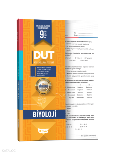 Bes9. SınıfDutBiyoloji-2025 | benlikitap.com