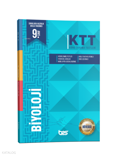 Bes9. SınıfKttBiyoloji - 2025 | benlikitap.com