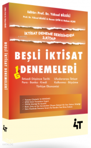 Beşli İktisat Denemeleri | benlikitap.com