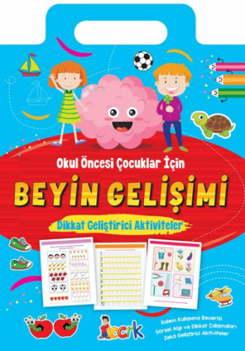 Beyin Gelişimi Dikkat Geliştirici Aktiviteler | benlikitap.com