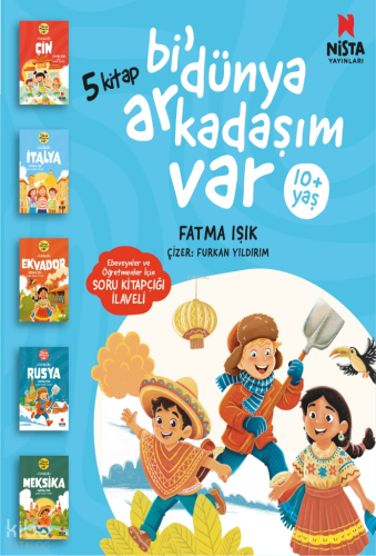 Bi’ Dünya Arkadaşım Var ;(5 Kitap+Soru Kitapçığı)