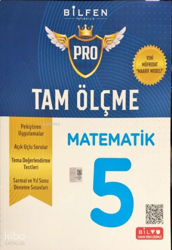 Bilfen Yayıncılık 5. Sınıf Tam Ölçme Matematik 2025 Yeni Müfredat | be