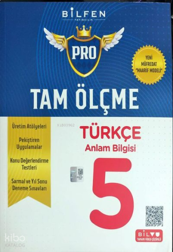 Bilfen Yayıncılık 5. Sınıf Tam Ölçme Türkçe 2025 Yeni Müfredat | benli
