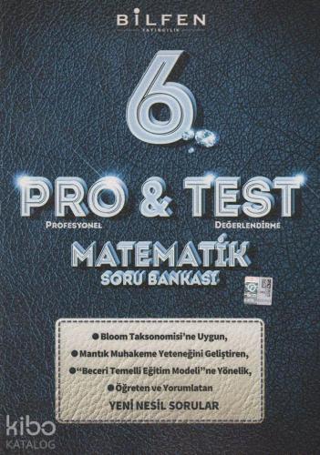 Bilfen Yayınları 6. Sınıf Matematik ProTest Soru Bankası Bilfen | benl