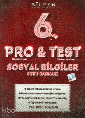 Bilfen Yayınları 6. Sınıf Sosyal Bilgiler ProTest Soru Bankası Bilfen 