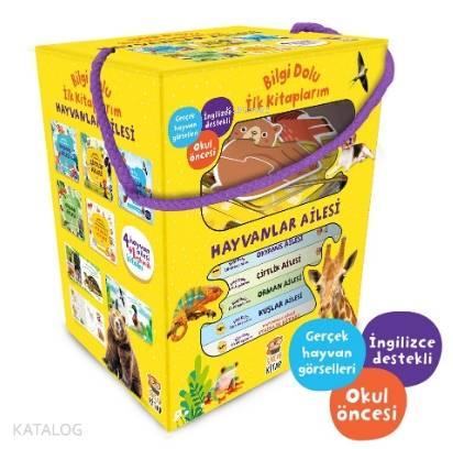 Bilgi Dolu İlk Kitaplarım - Hayvanlar Ailesi Seti (5 Kitap) | benlikit
