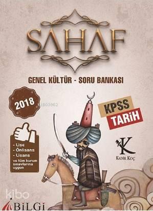 Bilgi Eğitim Merkezi 2018 KPSS Genel Kültür SAHAF Tarih Soru Bankası |