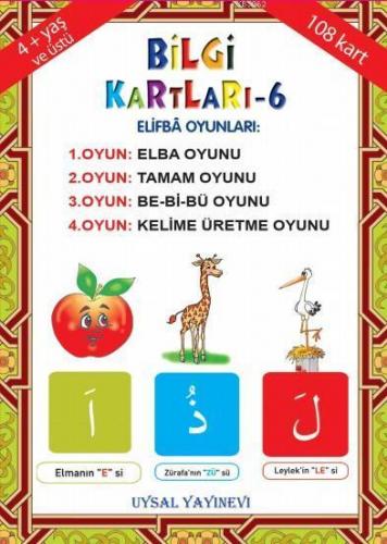 Bilgi Kartları - 6 (4+ Yaş) | benlikitap.com