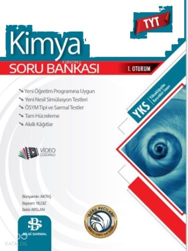 Bilgi Sarmal TYT Kimya Soru Bankası 2023 | benlikitap.com