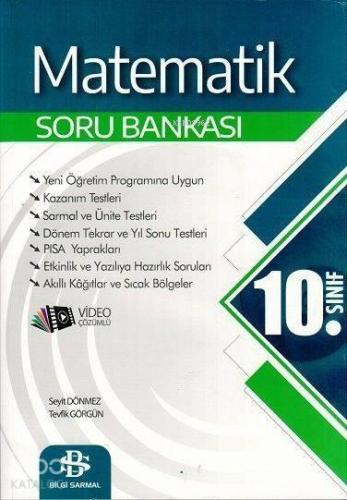 Bilgi Sarmal Yayınları 10. Sınıf Matematik Soru Bankası Bilgi Sarmal |