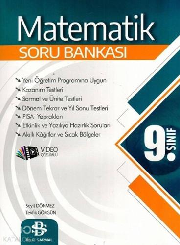 Bilgi Sarmal Yayınları 9. Sınıf Matematik Soru Bankası Bilgi Sarmal | 
