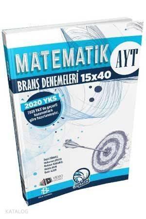 Bilgi Sarmal Yayınları AYT Matematik 15x40 Branş Denemeleri Bilgi Sarmal 