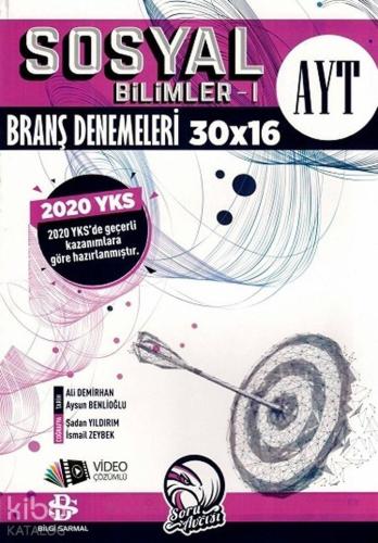 Bilgi Sarmal Yayınları AYT Sosyal Bilimler 1 Branş Denemeleri Bilgi Sarmal 