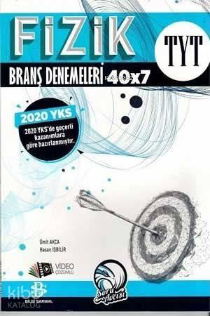 Bilgi Sarmal Yayınları TYT Fizik 40x7 Branş Denemeleri Bilgi Sarmal 