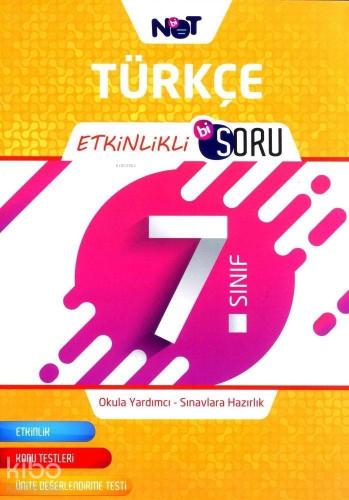 BiNot Yayınları 7. Sınıf Türkçe Etkinlikli BiSoru BiNot 