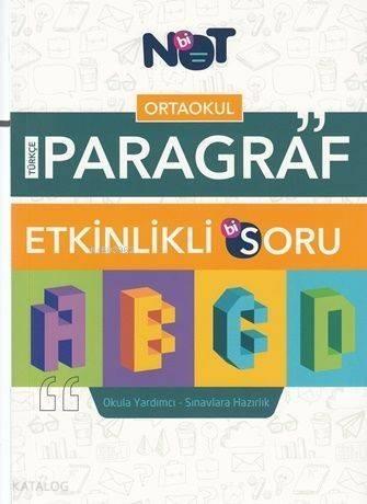 BiNot Yayınları Ortaokul Paragraf Etkinlikli BiSoru BiNot 