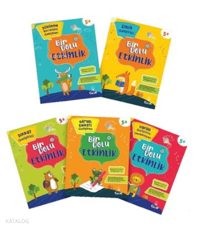 Bir Dolu Etkinlik Serisi Seti - 5 Kitap Takım | benlikitap.com