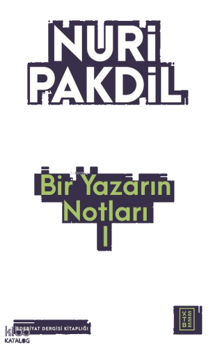 Bir Yazarın Notları 1