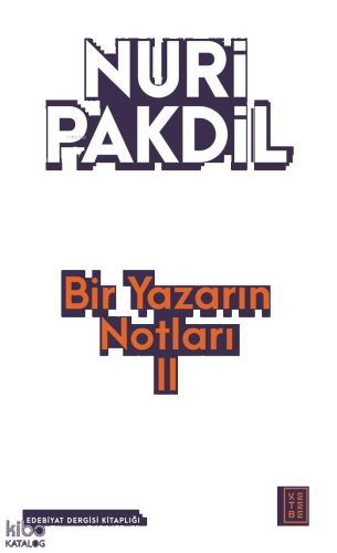 Bir Yazarın Notları 2