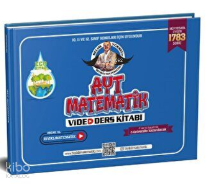 Bıyıklı Matematik 2023 AYT Matematik Video Ders Kitabı