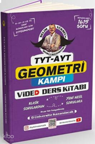 Bıyıklı Matematik Yayınları TYT AYT Geometri Video Ders Kitabı