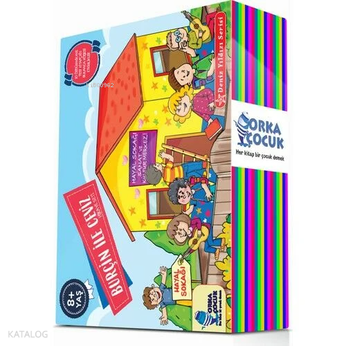 Burçin İle Ceviz Hikâye Seti (10 Kitap)