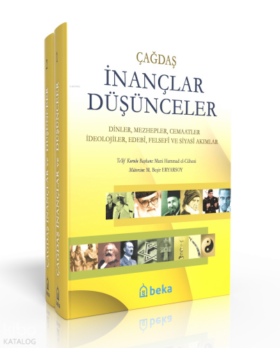 Çağdaş İnançlar Düşünceler - (2 Cilt Takım) - Dinler, Mezhepler, Cemaa
