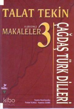 Çağdaş Türk Dilleri Talat Tekin Makaleler 3