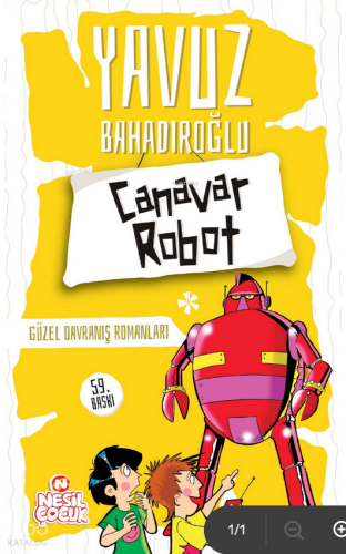 Canavar Robot;Güzel Davranış Romanları | benlikitap.com
