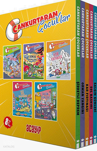 Cankurtaran Çocuklar (Kutulu 5 Kitap) | benlikitap.com