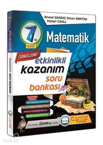 Çanta 7. Sınıf Kazanım Matematik Soru Bankası | benlikitap.com