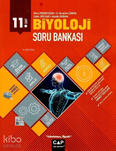 Çap 11.Sınıf Biyoloji Soru Bankası | benlikitap.com