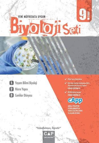 Çap Yayınları 9. Sınıf Anadolu Lisesi Biyoloji Seti Çap | benlikitap.c