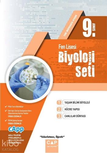Çap Yayınları 9. Sınıf Fen Lisesi Biyoloji Seti Çap | benlikitap.com