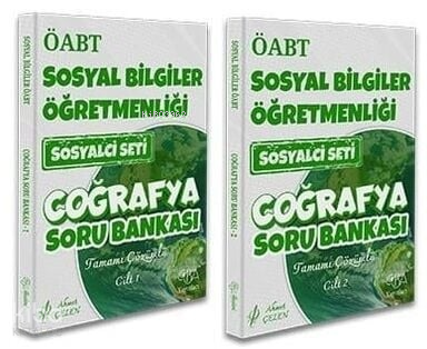 CBA Yayınları ÖABT Sosyal Bilgiler Öğretmenliği Coğrafya Soru Bankası 