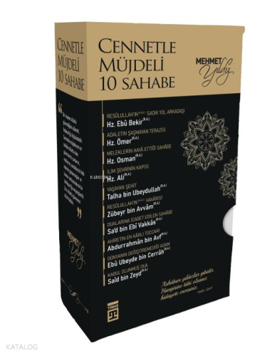Cennetle Müjdeli 10 Sahabe Set (10 Kitap)