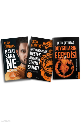 Çetin Çetintaş 3 Kitap Set