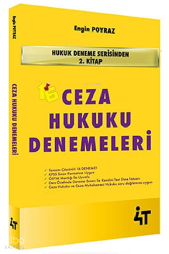 Ceza Hukuku Denemeleri