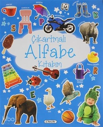 Çıkartmalı Alfabe Kitabım | benlikitap.com