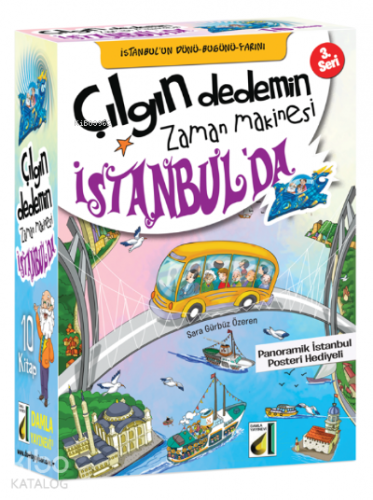 Çılgın Dedemin Zaman Makinesi İstanbul'da (10 Kitap Takım) | benlikita
