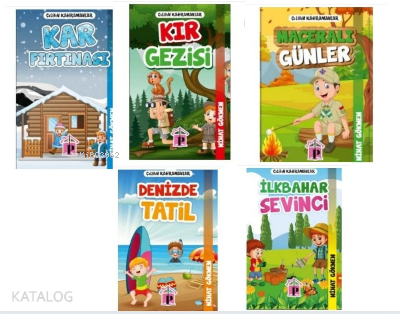 Çılgın Kahramanlar (5 Kitap Set)