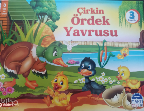Çirkin Ördek Yavrusu (3 Boyutlu) | benlikitap.com