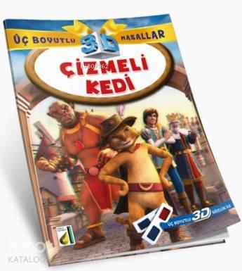 Çizmeli Kedi; Üç Boyutlu 3D Masallar | benlikitap.com