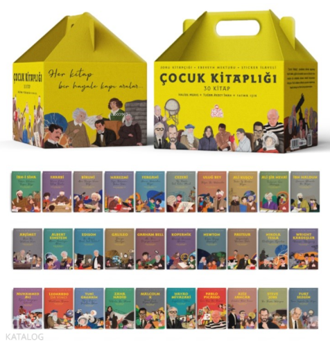 Çocuk Kitaplığı (30 Kitap) ;Soru Kitapçığı + Ebeveyn Mektubu + Sticker