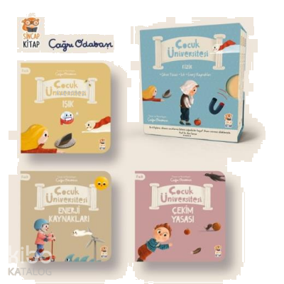 Çocuk Üniversitesi fizik Set;(3 kitap) | benlikitap.com