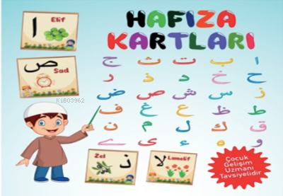 Çocuklar İçin Elif-Ba Eşleştirme Kartları | benlikitap.com