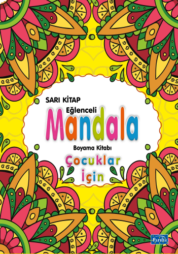 Çocuklar İçin Mandala - Sarı | benlikitap.com