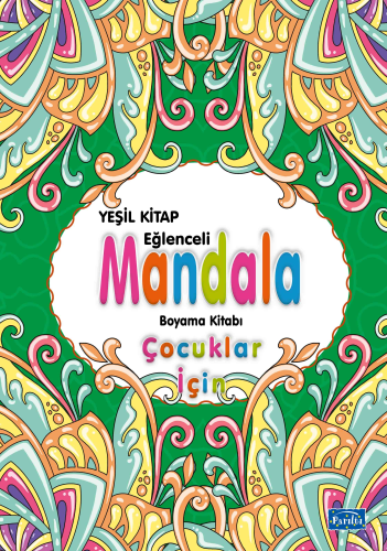 Çocuklar İçin Mandala - Yeşil | benlikitap.com