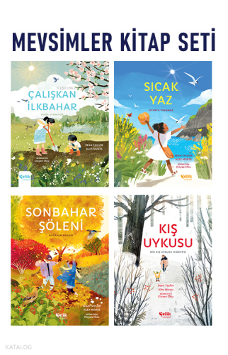 Çocuklar için Mevsimler Kitap Seti